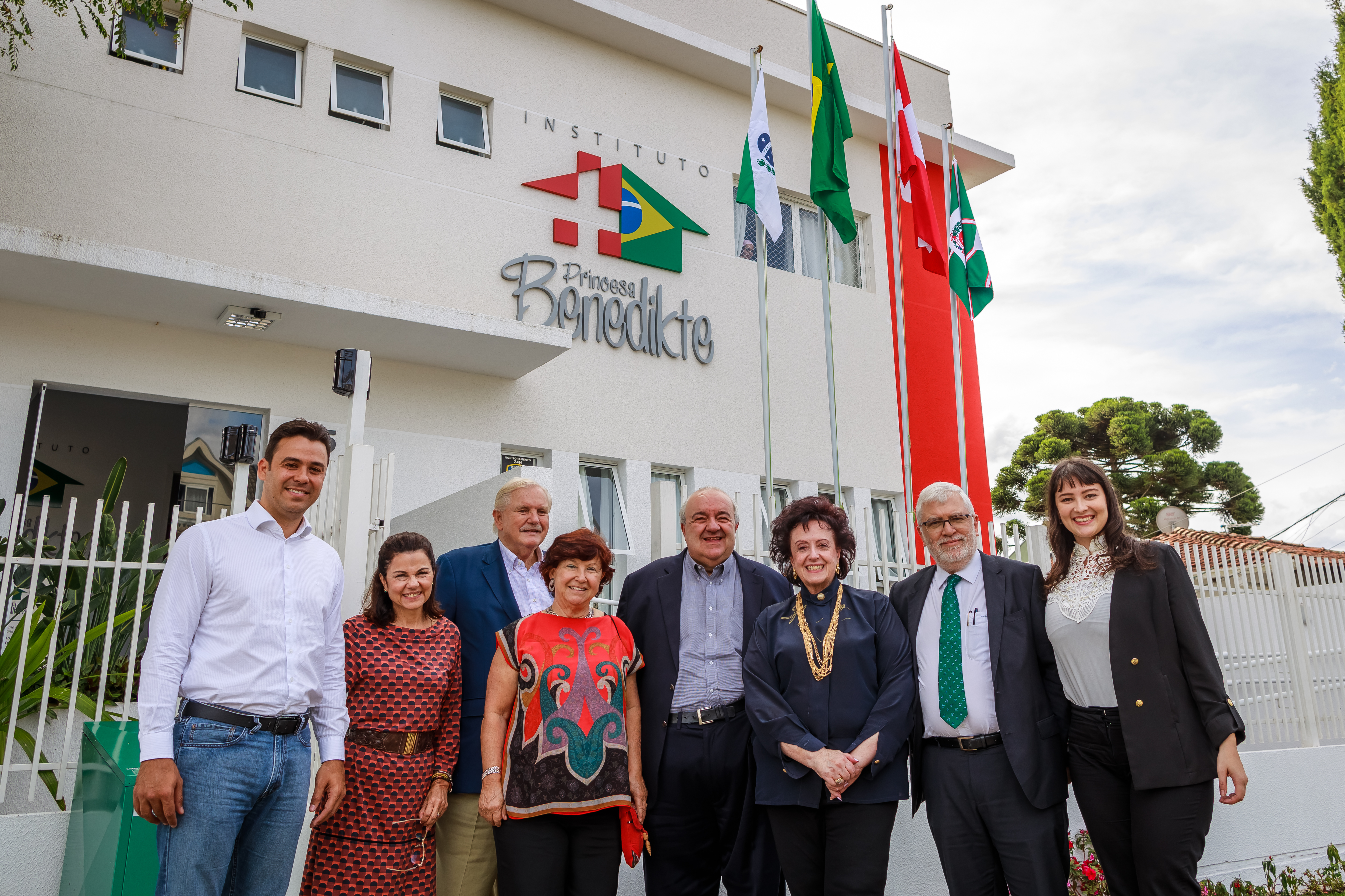 Prefeito de Curitiba visita o Instituto Princesa Benedikte